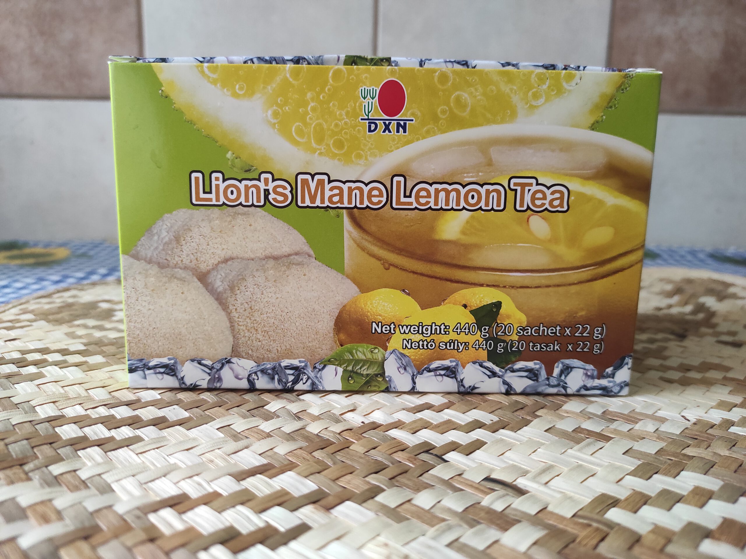 DXN Chinese hedgehog mushroom oolong tea with lemon flavour