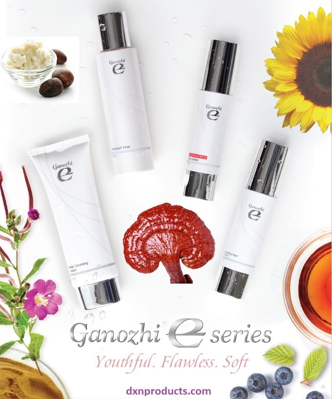 Ganoderma skin care product-line: DXN Ganozhi E Series