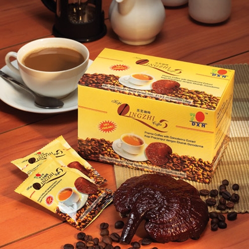 DXN Linghzi Coffee 3 in 1 is the most popular Ganoderma coffee